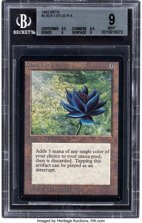 Blak lotus magic card for sale